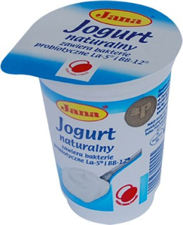 Jogurt naturalny probiotyczny 200g JANA