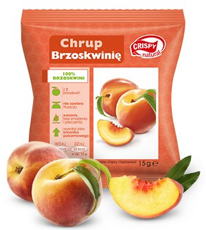 SUSZONE CHIPSY Z BRZOSKWINIOWE SUSZONE CHIPSY Z BRZOSKWINIOWE