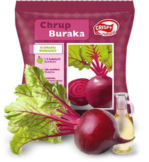 SUSZONE CHIPSY BURAK O SMAKU WINEGRET