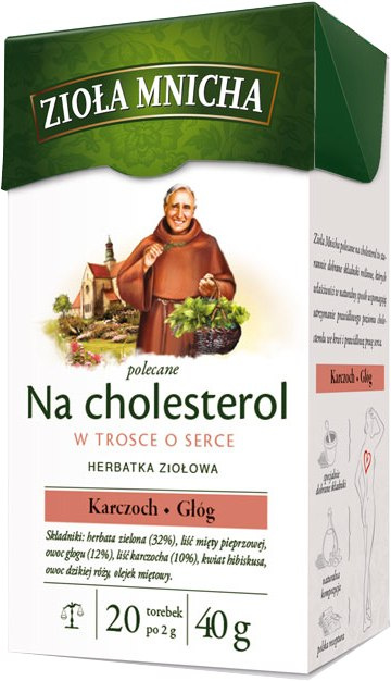 Herbata Big-Active Funkcjonalne Zioła Mnicha na Cholesterol