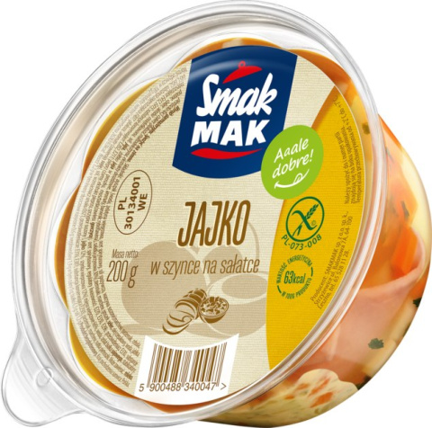 JAJKO W SZYNCE NA SAŁATCE SMAKMAK JAJKO W SZYNCE NA SAŁATCE SMAKMAK