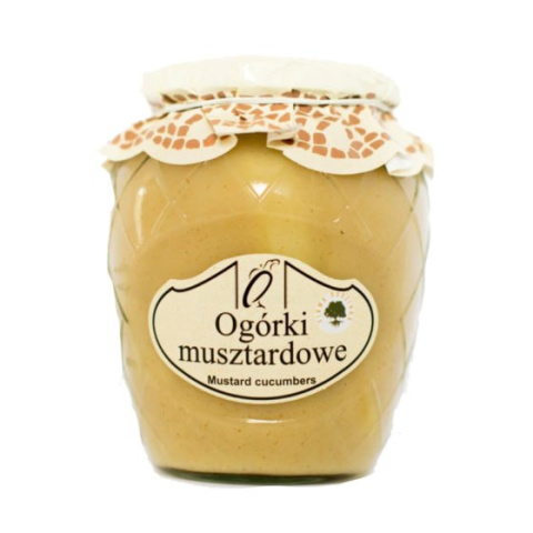 Ogórki Musztardowe Orzeł 680g Ogórki Musztardowe Orzeł 680g