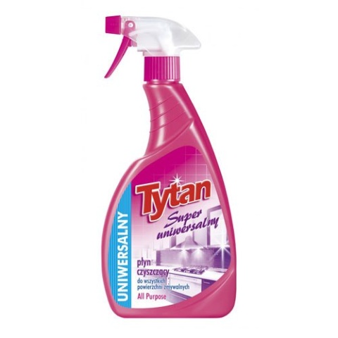 Płyn czyszczący Tytan super uniwersalny spray Płyn czyszczący Tytan super uniwersalny spray