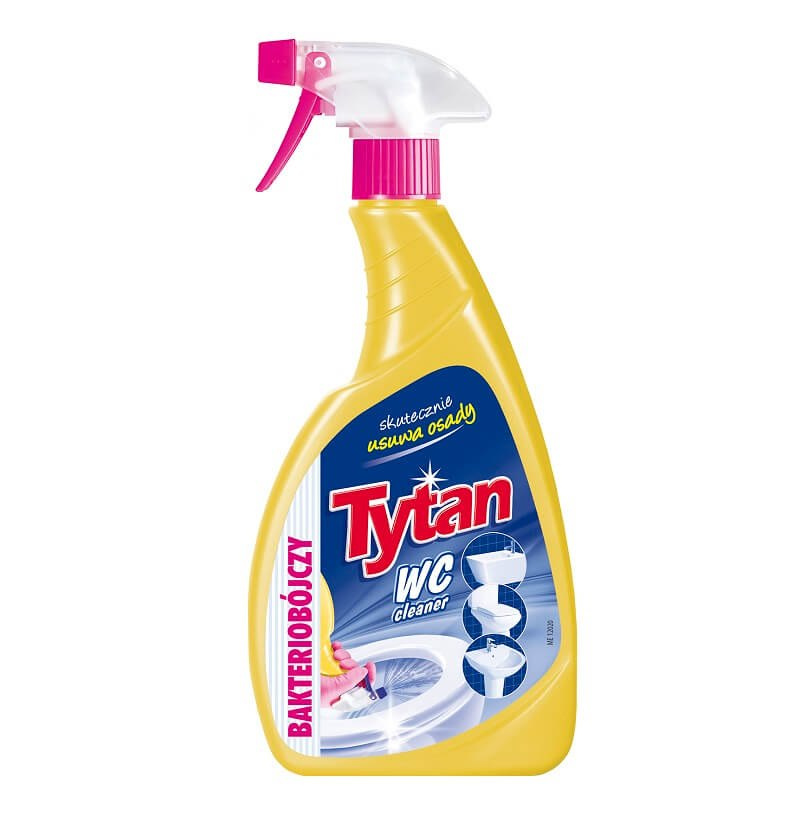 Płyn do mycia WC Tytan bakteriobójczy spray