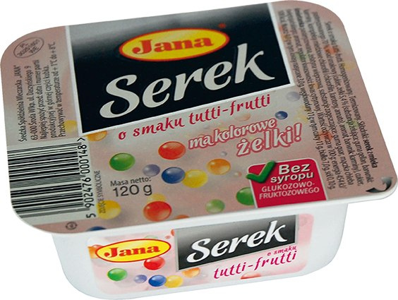Serek DeSerek Tutti-frutti Jana 125g