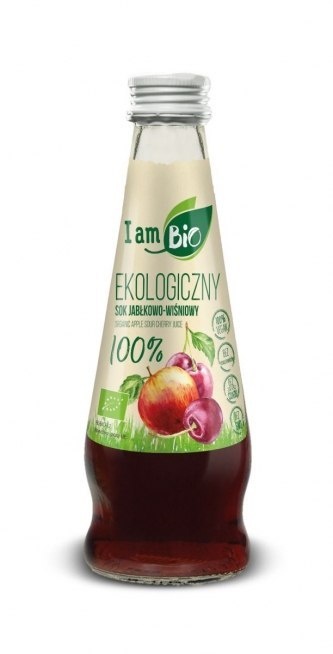 Sok IM Bio 100% Jabłko Wiśnia 225ml Sok IM Bio 100% Jabłko Wiśnia 225ml
