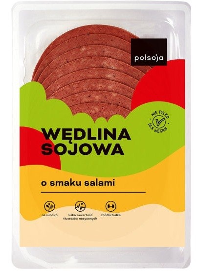 Wędlina sojowa o smaku salami 100g Wędlina sojowa o smaku salami 100g