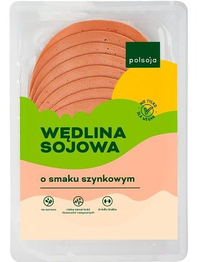 Wędlina sojowa o smaku szynkowym 100g Wędlina sojowa o smaku szynkowym 100g