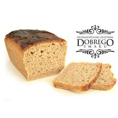 CHLEB ŻYTNI NA ZAKWASIE Z CZARNUSZKĄ 650g DOBRA PIEKARNIA CHLEB ŻYTNI NA ZAKWASIE Z CZARNUSZKĄ 650g DOBRA PIEKARNIA