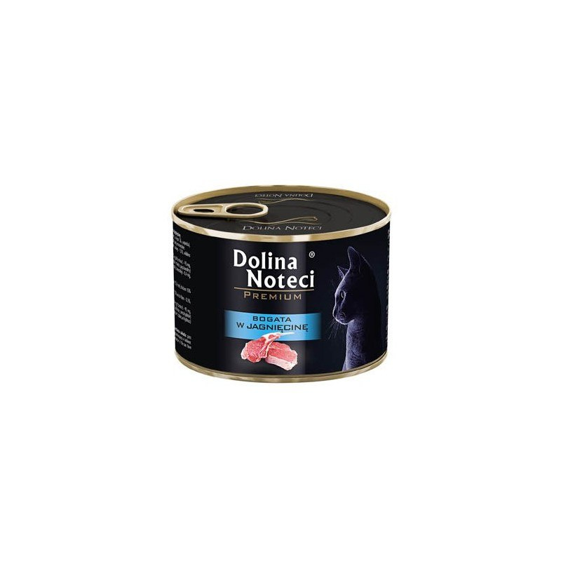 Karma dla kota Junior bogata w jagnięcinę. Dolina Noteci 185g Karma dla kota Junior bogata w jagnięcinę. Dolina Noteci 185g
