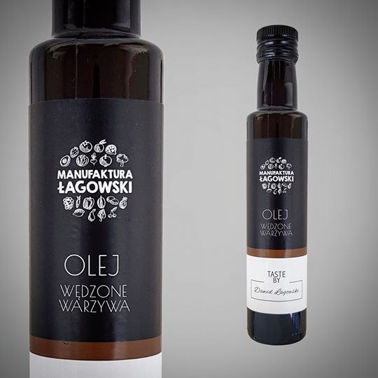 Olej wędzone warzywa 250 ml Manufaktura Łagowski Olej wędzone warzywa 250 ml Manufaktura Łagowski