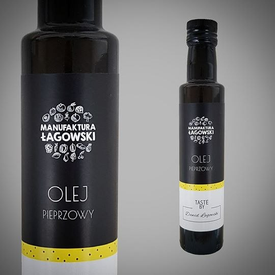 Olej pieprzowy 250 ml Manufaktura Łagowski Olej pieprzowy 250 ml Manufaktura Łagowski