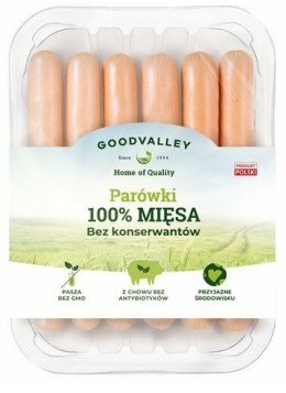 Parówki 100% mięsa Goodvalley 200g