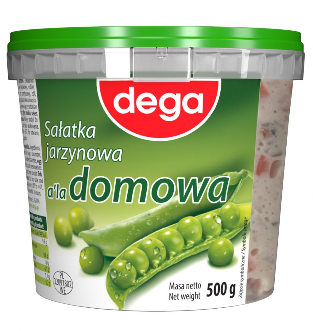 Sałatka jarzynowa a'la domowa 500g Dega Sałatka jarzynowa a'la domowa 500g Dega