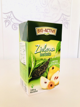 Herbata Zielona Big-Active Pigwa 100G