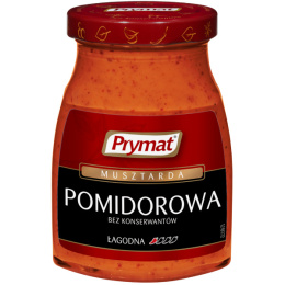 Musztarda pomidorowa 185 g Prymat